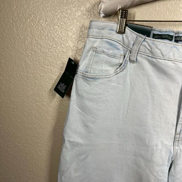 Wild Fable Women's Super-High Rise Acid Over-Dye Straight Jeans size 16 Y2K - Picture 11 of 14